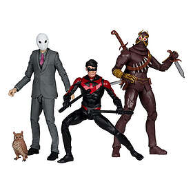 DC Multiverse: Batman The Court of Owls Nightwing vs. Talon & Owl (Gold Label) 3-Pack