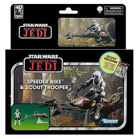 Hasbro Star Wars The Vintage Collection Speeder Bike Vehicle with Biker Scout