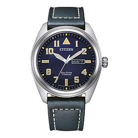 Citizen BM8560-45LE Eco Drive Blå/Läder Ø42 mm