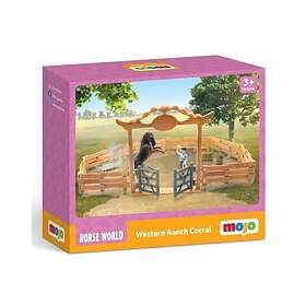 Mojo Country Life Western Ranch Dyrehegn Med Cowboy (14 Deler)