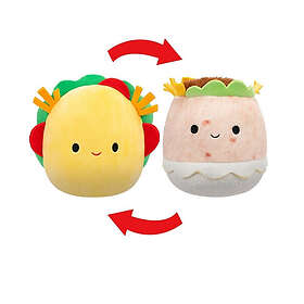 Squishmallows Flip A Mallows Tex Taco & Bernardo Burrito