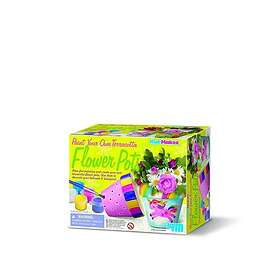 4M KIDZMAKER PAINT YOUR OWN TERRACOTTA FLOWER POT