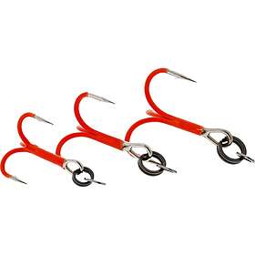 Westin Fishing Rigged Seatrout Treble Hooks Uv Orange #8 (4-pack)