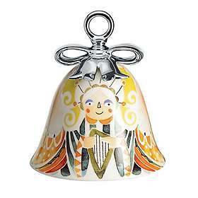 Alessi Juldekorerat porslin, flerfärgad, 7,2 x 7,2 x 8,5 cm