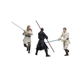 Hasbro Star Wars The Black Series The Phantom Menace (3-Pack)(Qui-Gon Jinn. Darth Maul Obi-Wan Kenobi) 15cm