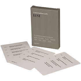 Dately Conversation Cards Lust White