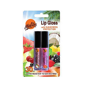 LIP Malibu 2 pack Gloss Coconut & Strawberry SPF30