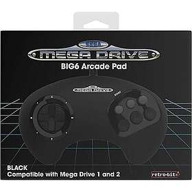 Retro-Bit BIG6 Sega Mega Drive Controller Sega Mega Drive