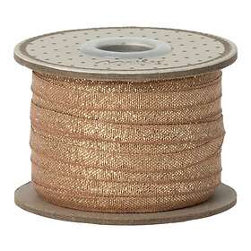 Maileg Presentband Rosa/Guld 25 meter/0,6 cm.