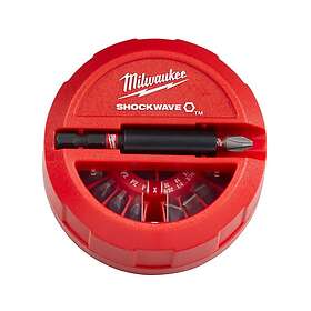 Milwaukee bits sett shw puck display cd 15p