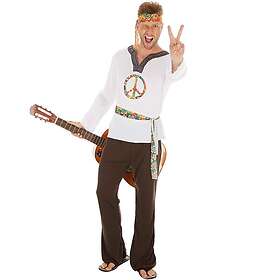 TecTake Maskeraddräkt Herr Hippie Jimmy