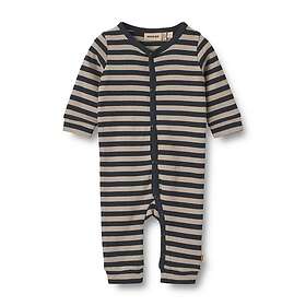 Wheat Långärmad Jumpsuit Bendji Navy Stripe