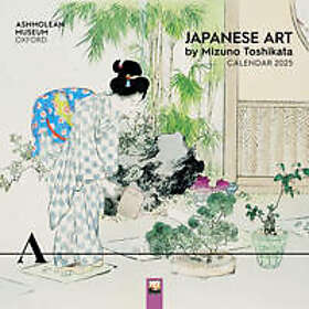 Ashmolean Museum: Japanese Art by Mizuno Toshikata Wall Calendar 2025 (Art Calen