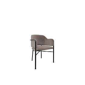 Floden Karmstol Grå/Svart