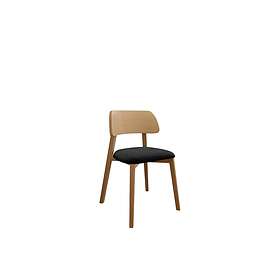 Flannery Matstol Svart/Beige