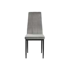 Aggarp Matstol 2-pack Sammet/Grå 58751416