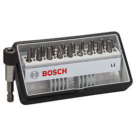 Bosch L ph/pz/t robust line skrutrekkerbits-sett, extra hard versjon, 18 1 deler