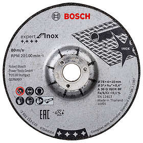 Bosch expert for inox slipeskiver (76x4x10) (2 pk)