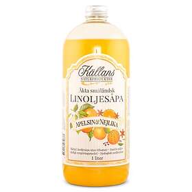 Källans Naturprodukter Linoljesåpa Doft, 1l, Apelsin & Nejlika