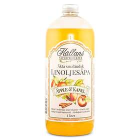 Källans Naturprodukter Linoljesåpa Doft, 1l, Äppel & Kanel