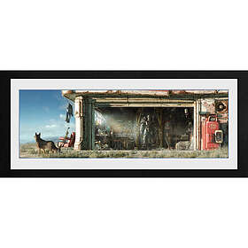 GB eye Fallout 4 Garage Large Framed Print (30*76cm)