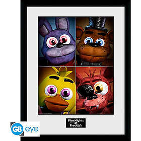 GB eye Five Nights at Freddys Quad Framed Print (30*40cm)