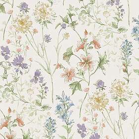 Laura Ashley Tapet Wild Meadow Chalk Rosa 122764