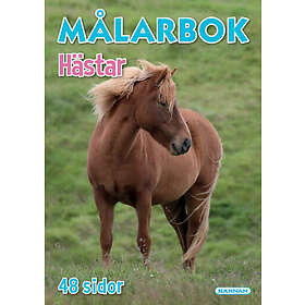Kärnan Målarbok Hästar