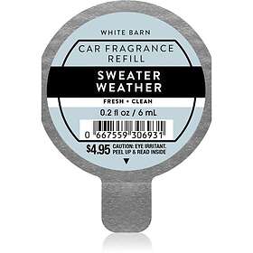 Bath & Body Works Sweater Weather luftfräschare för bil Påfyllning 6ml