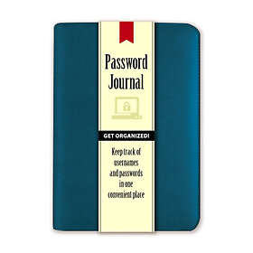Password Journal: Caribbean Blue (häftad, eng)