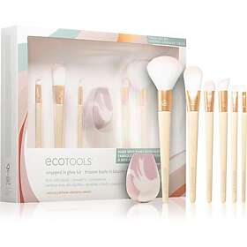 EcoTools Glow Collection Wrapped in Set av borstar För perfekt utseende 6 st