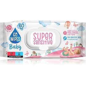 GoWipes Super Sensitive Våtservetter för barn känslig hud 0+ 60 st.