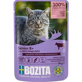 Bozita Feline Grain Free Senior 8+ Nötkött i sås 12x85g