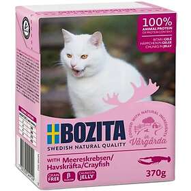 Bozita Feline Grain Free Tetra Bitar i gelé Havskräfta 6x370g