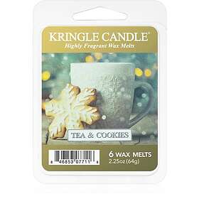 Kringle Candle Tea & Cookies vaxsmältning 64g