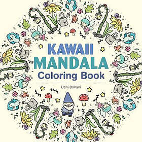Kawaii Mandala Coloring Book (häftad, eng)
