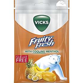 Vicks Multifruit Sockerfri 72g