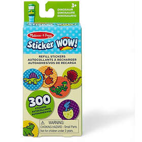 Melissa & Doug Sticker WOW! Påfyllningspaket Dinosaurie