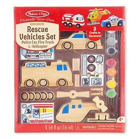 Melissa & Doug Träbilar