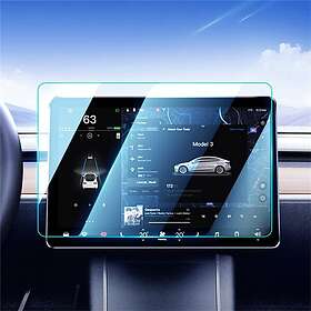 Tesla Dashboard Navigation Skärmskydd i Härdat Glas för Model X/S