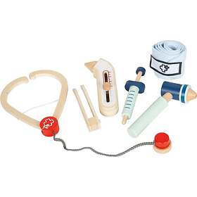 Small Foot by Legler Doctor's Playset lekpaket av trä 2y+ 6 st.