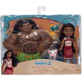 Disney Vaiana & Maui Petite Figurset 4-Pack