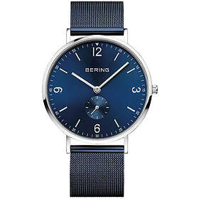 Bering 14040-307 Classic Blå/Stål Ø40 mm