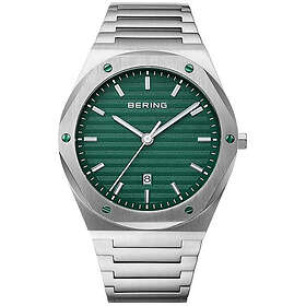 Bering 19742-708 Classic Grön/Stål Ø42 mm