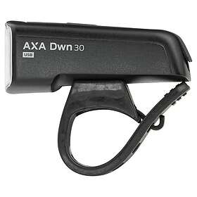 AXA Dwn 30 cykellampa fram USB, 30 lux, 50 m