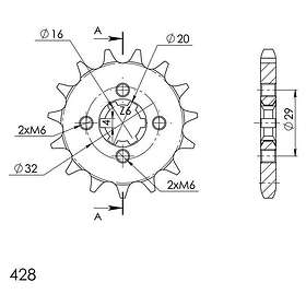 Supersprox Framdrev1425.14