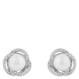 Snö Of Sweden Mayfair Pearl Earring Silver/White