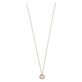 Snö Of Sweden Mayfair Pearl Pendant Necklace Gold/White 45 cm