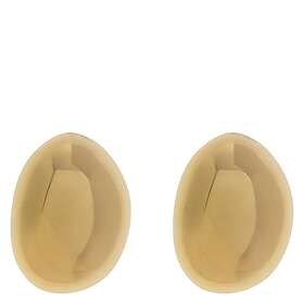 Timi Of Sweden Mia Large Oval Drop Stud Earrings Stainless Steel