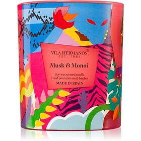 Vila Hermanos 70ths Year Musk & Monoi Scented Candle 200g